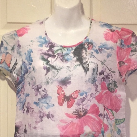🛍2for $30🛍NWT cap sleeve blouse - Picture 6 of 8
